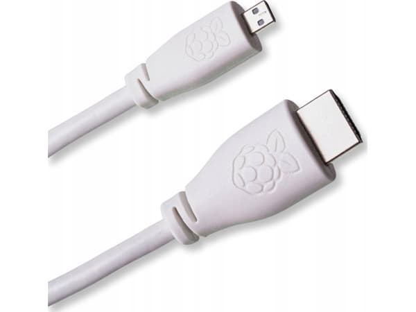 Kabel microHDMI->HDMI S/S 1,0m sort 1m bulk