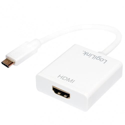 USB-C -> HDMI-Hona Adapter Vit