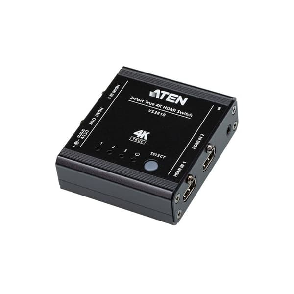 ATEN HDMI-switch med 3 ingångar 3D 4K VS381B-AT