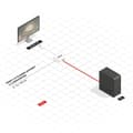 Miniatyrbillede 4 af 4: Lindy - Ekstern videoadapter - HDMI - DisplayPort (38146)