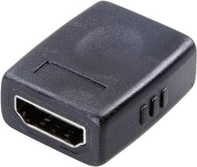 SpeaKa Professional SP-7870360 HDMI-adapter [1x HDMI-stik - 1x HDMI-stik] Sort