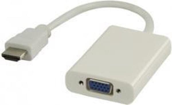 Goobay HDMI - VGA/3,5 mm, M/F VGA + 3,5 mm Hvid