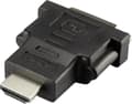 Pikkukuva 1 / 4: Renkforce RF-4212231 HDMI / DVI-sovitin [1x HDMI-pistoke - 1x DVI-liitäntä 24+1-napainen] Musta