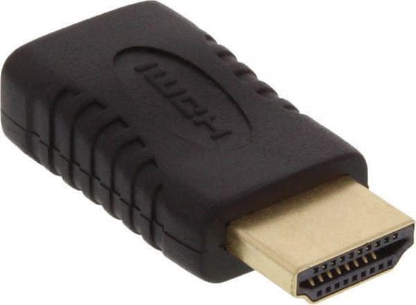 InLine HDMI - Mini HDMI-adapter - version 1.4 (4K 30Hz) / svart