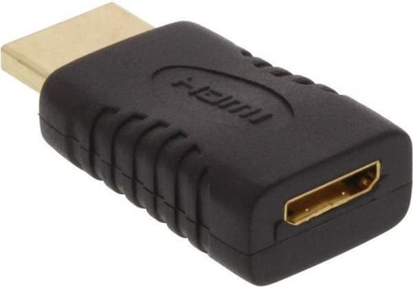 InLine HDMI - Mini HDMI adapter - version 1.4 (4K 30Hz) / sort