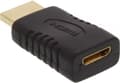 Miniatyrbild 1 av 9: InLine HDMI - Mini HDMI-adapter - version 1.4 (4K 30Hz) / svart