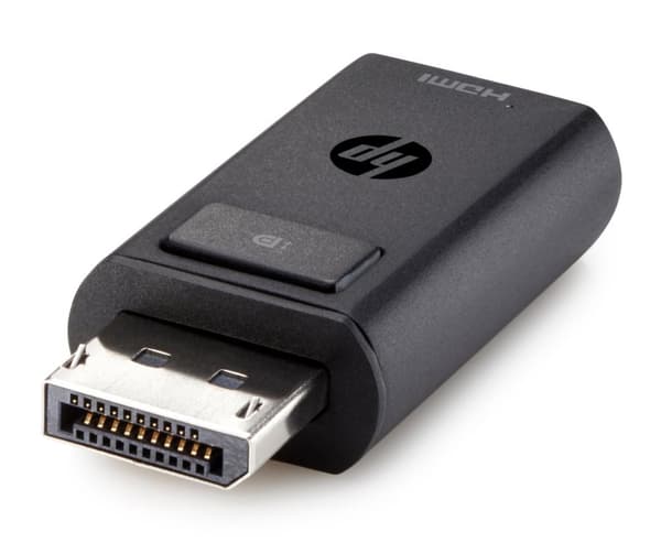 Hewlett-Packard HP DisplayPort til HDMI-adapter - video-/lydadapter - DisplayPort / HDMI - til EliteBook Revolve 810 G2-tablet, mobil tynd klient mt41