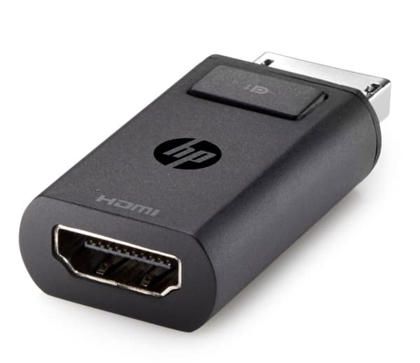 Hewlett-Packard HP DisplayPort til HDMI-adapter - video-/lydadapter - DisplayPort / HDMI - til EliteBook Revolve 810 G2-tablet, mobil tynd klient mt41