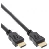 InLine - Video-/ääni-/verkkokaapeli - HDMI - HDMI 19-nastainen (M) - HDMI 19-nastainen (M) - 1,5 m - Kolminkertainen eristys - Musta (17511P)