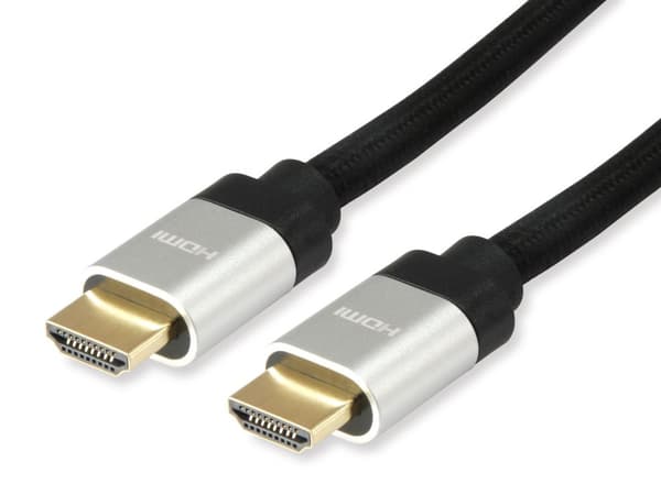 Udstyr Life - Ultra High Speed HDMI med Ethernet-kabel - HDMI (M) til HDMI (M) - 5,0 m - Sort - Støbt, 8K-understøttelse (119383)