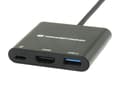 Miniatyrbillede 2 af 5: Conceptronic DONN01B USB-C til HDMI-adapter, sort