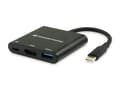 Miniatyrbillede 1 af 5: Conceptronic DONN01B USB-C til HDMI-adapter, sort