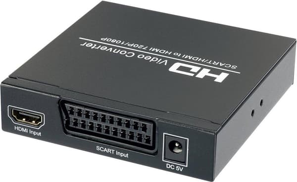 Speaka Professional AV-muunnin Sp-HD/Sc-01 [Scart - HDMI-liitin, digitaalinen RCA] 1920 x 1080 pix
