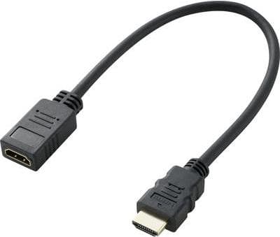 SpeaKa Professional SP-7870100 HDMI-kabel 0,3 m HDMI Type A (Standard) Sort (SP-7870100)