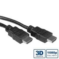 VALUE High Speed - Video/lyd/netværkskabel - HDMI - HDMI 19-benet (M) - HDMI 19-benet (M) - 15 m - Sort (11.99.5547)