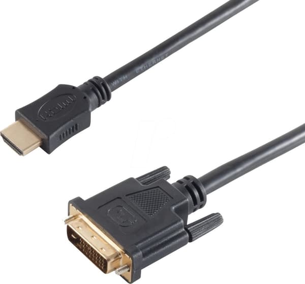 shiverpeaks BS77481 Videokabeladapter 1,5 m HDMI Type A (Standard) DVI-D Sort (BS77481)