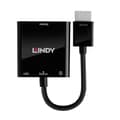Miniatyrbillede 2 af 5: LINDY 38285 HDMI til VGA og lydkonverter sort 0,1 m
