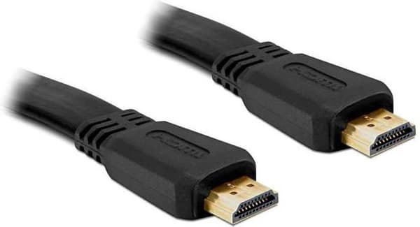 Delock - 1,4 High Speed ​​​​HDMI-kabel - 2 m - Svart