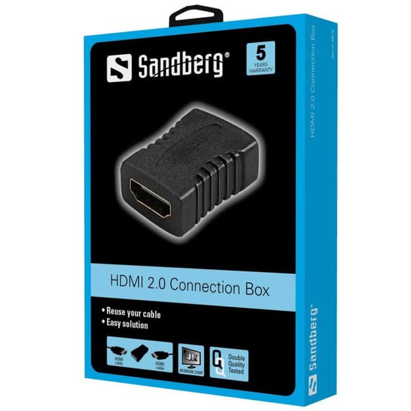 Sandberg HDMI 1.4 Tilslutning F/F