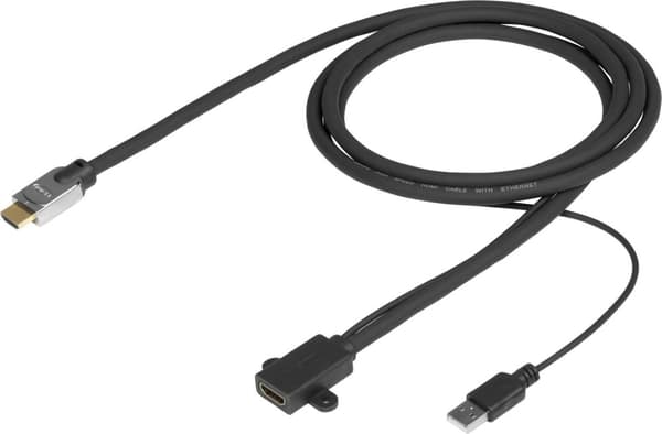 Vivolink PROHDMIHDMFM2 HDMI-kabel 2m HDMI Type A (Standard) Sort (PROHDMIHDMFM2)