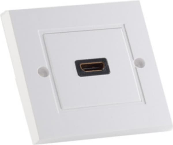 S-Conn 79500-1 HDMI valkoinen liitäntä (79500-1) Valkoinen