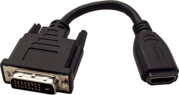 Værdi HDMI-DVI-adapter, HDMI hun / DVI-D han