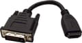 Miniatyrbillede 2 af 8: Værdi HDMI-DVI-adapter, HDMI hun / DVI-D han