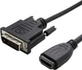 Miniatyrbillede 1 af 8: Værdi HDMI-DVI-adapter, HDMI hun / DVI-D han