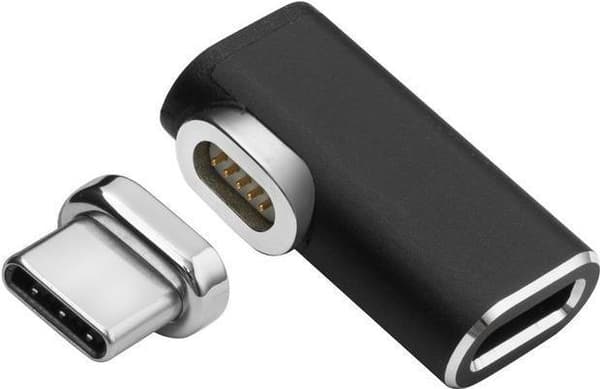 Microconnect USB3.1CCMF-MAGNETIC USB-grafikadapter Sort - Sølv (USB3.1CCMF-MAGNETIC) Sort