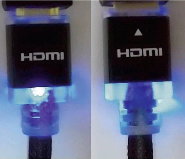 SpeaKa Professional HDMI-anslutningskabel 3,00 m SP-7870028 Audio Return Channel (ARC), Guldpläterade kontaktkontakter, Sleeved, Med LED, Ultra HD-HDM