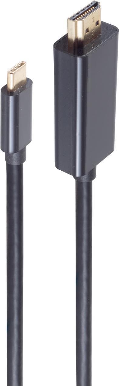 SHIVERPEAKS SHVP BS1057025 - HDMI A han > USB 3.1 Type C han, 60Hz, 1m (BS10-57025)