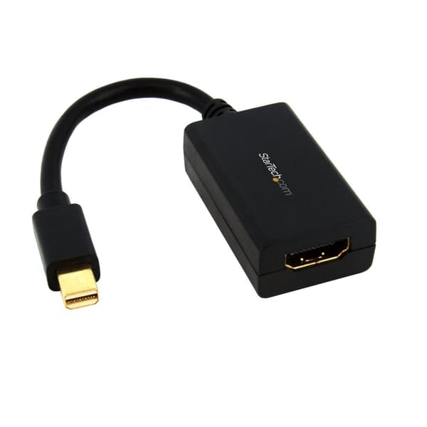 StarTech.com Mini DisplayPort til HDMI Adapter / Konverter (Han/Hun) - 1920x1200 - Video / Audio Adapter - DisplayPort / HDMI - Mini DisplayPort (M) -