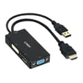 Miniatyrbillede 1 af 2: Lindy Konverter HDMI til DP/DVI/VGA Multi