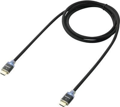 SpeaKa Professional HDMI-anslutningskabel med LED [1x HDMI hane - 1x HDMI hane] 1 m svart SpeaKa Professional (SP-7870024)