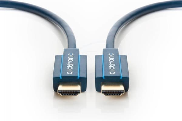 ClickTronic 7,5m High Speed ​​​​HDMI HDMI-kabel 7,5m HDMI Type A (Standard) Blå