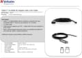 Miniatyrbild 4 av 5: Verbatim USB-C till HDMI 4K ADAPTER - USB
