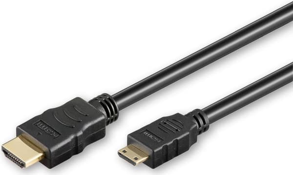Microconnect HDMI 2.0 AC-kabel - 3m HDMI-kabel HDMI Type A (Standard) HDMI Type C (Mini) Sort (HDM19193V2.0C)