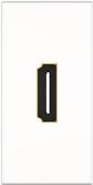 Kindermann 7464000561. Stiktype: HDMI, Modulantal (max): 1 modul(er). Farve på produkt: Hvid, Materiale: Plast. Bredde: 45 mm Højde: 45 mm Dybde (min)