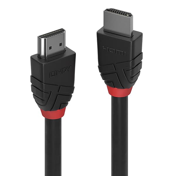 LINDY anslutningskabel 1,00m 36471 svart [1x HDMI-kontakt-1x HDMI-kontakt], 1 V
