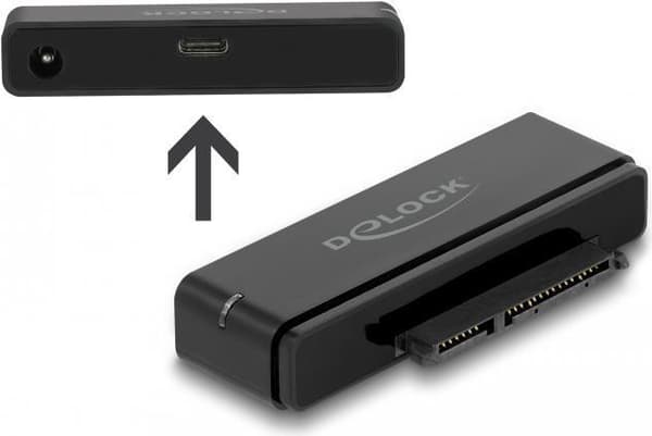 DeLOCK 64188 kabeladapter USB Type-C SATA sort (64188)