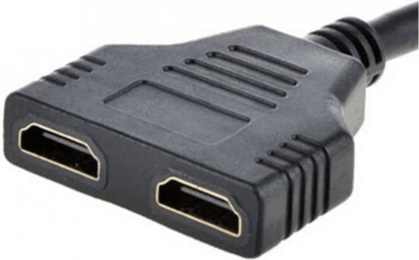 Gembird DSP-2PH4-04 HDMI-kaapeli HDMI Type A (vakio) 2 x HDMI Type A (vakio) Musta