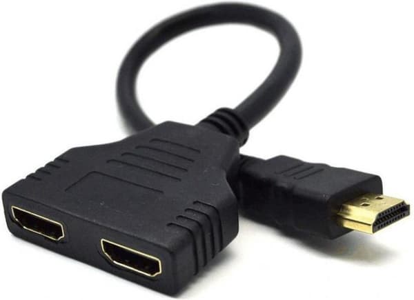 Gembird DSP-2PH4-04 HDMI-kabel HDMI Typ A (Standard) 2 x HDMI Typ A (Standard) Svart