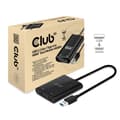 Miniatyrbild 2 av 6: club3D CSV-1474 1 + 2 portar USB 3.2 Gen 1 switch (USB 3.0) 44096 x 2160 Pixel Black