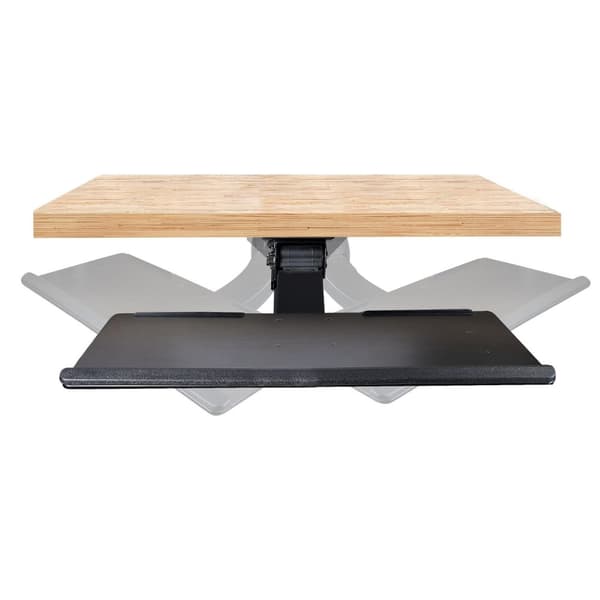 StarTech.com Tangentbordsbricka - Full rörelse och höjdjusterbar tangentbord och musbricka - 25 x 66 cm - Ergonomiskt datortangentbordsbordsfäste med
