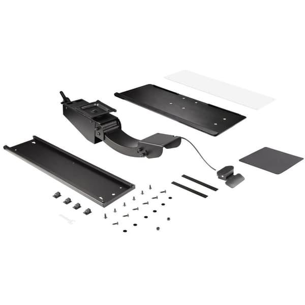 StarTech.com Tangentbordsbricka - Full rörelse och höjdjusterbar tangentbord och musbricka - 25 x 66 cm - Ergonomiskt datortangentbordsbordsfäste med