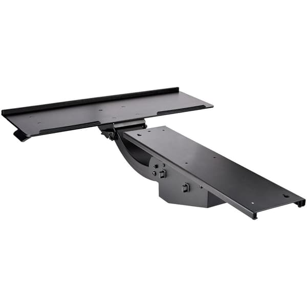 StarTech.com Tangentbordsbricka - Full rörelse och höjdjusterbar tangentbord och musbricka - 25 x 66 cm - Ergonomiskt datortangentbordsbordsfäste med