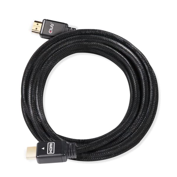 club3D HDMI-liitäntäkaapeli 10,00 m CAC-2313 liekinkestävä, nopea HDMI-musta [1x HDMI-pistoke - 1x HDMI-pistoke]