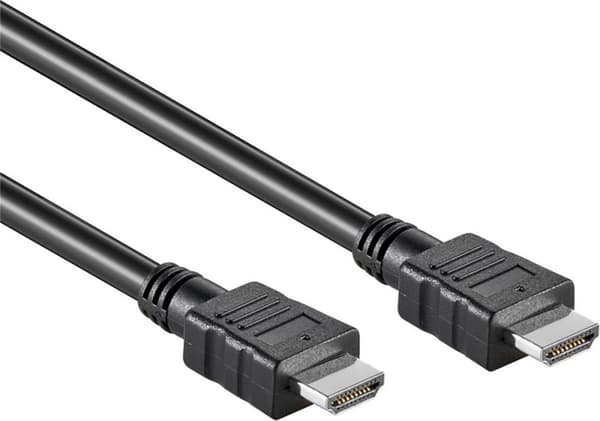 HDMI-kaapeli - versio 1.4 (4K 30Hz) - CCS-ytimet / musta - 5 metriä