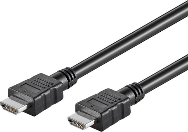 HDMI-kaapeli - versio 1.4 (4K 30Hz) - CCS-ytimet / musta - 5 metriä