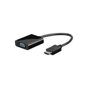 Wentronic Goobay HDMI / VGA Adapter [1x HDMI-stik - 1x VGA-stik, jackstik 3,5 mm] Sort Goobay (68793)
